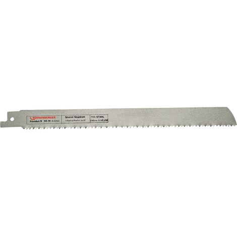 ROTHENBERGER  Hoja  de  sierra  especial  para  tubos,  290x25x1,6  -  50263 (1/2)