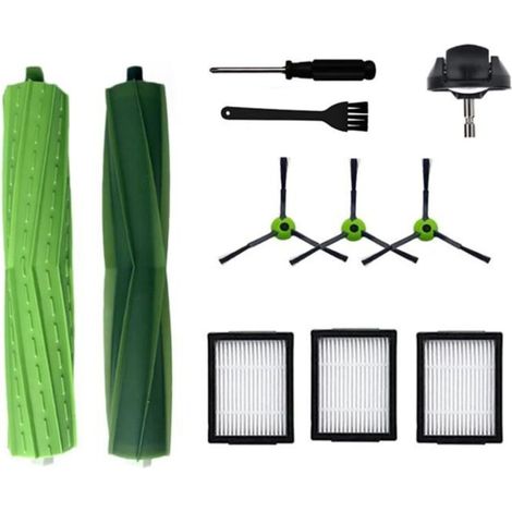 Per iRobot Roomba Serie E, I e J I7 I7+ I2 I3 I3+ I4 I4+ I6 I6+ I8 I8+/Plus J7 J7+ E5 E6 E7 Ruota spazzola a rullo laterale