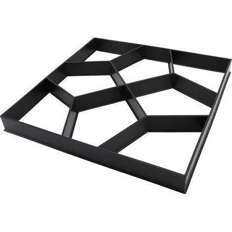Rosvola Walk Maker 15,7 pouces ABS Réutilisable Pavé Béton Chemin Tremplin Pavé pour Pelouse Jardin Patio Cour (1/5)