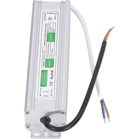 IP67 wasserdichtes LED-Netzteil, Niederspannungstransformator, 110–260 V AC auf 12 V DC-Wandler, 60 W (1/5)