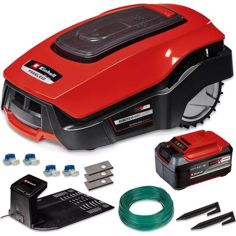 Einhell Robot Lawn Mower 18V Kit FREELEXO 1200 LCD Power X-Change + 5Ah Battery (1/10)