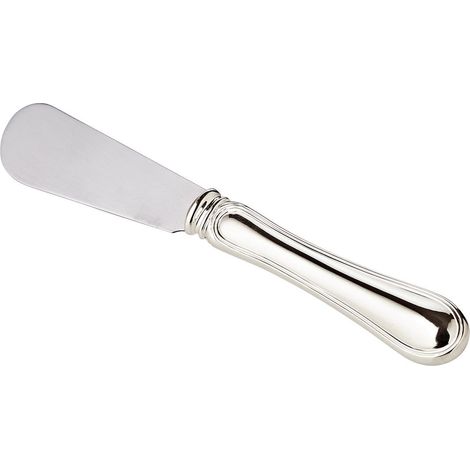 Couteau à Beurre Classique avec Manche Argenté et Lame en Acier Inoxydable, Argenté, 15 cm - PANGIVO (1/5)