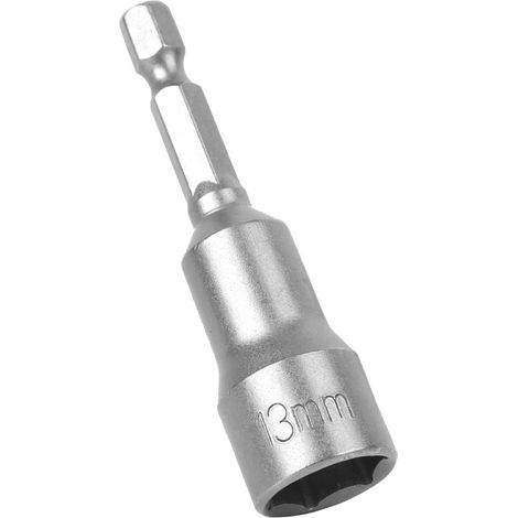 Lot de 5 douilles hexagonales magnétiques, outil de vissage électrique, adaptateur magnétique pour foret, 13 mm (1/5)
