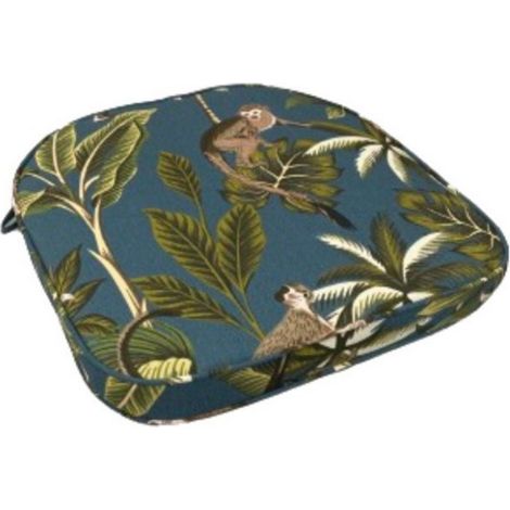 Tropical Blue D Pad (Pack of 4) - L41 x W38 cm