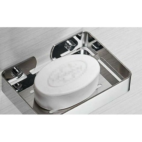 Porte-savon en acier inoxydable 304 pour accessoires de salle de bain modernes (1/5)