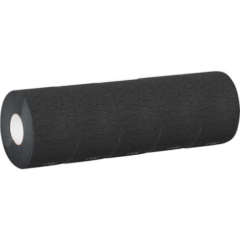 Collarín de papel para peluquería, 5 unidades, negro. (1/3)