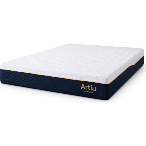 Matelas ARTIU 160x200 Mémoire de Forme avec Housse Amovible, Confort Souple, Haute Adaptabilité, Parfait pour Lits Articulés (1/5)