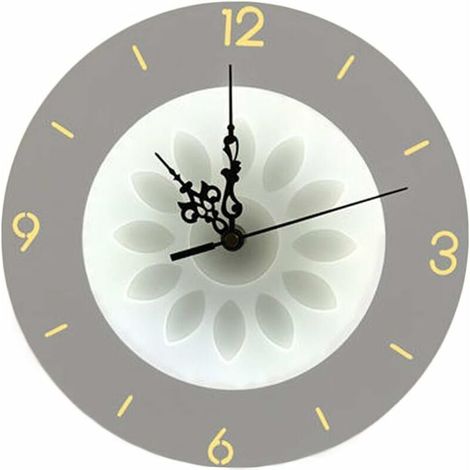 LED Applique Murale Moderne Creative Design Lampe Murale Horloge Lampe de Chevet Éclairage Intérieur Décoration pour Salon, Chambre, Chambre Enfants, Bureau, Couloir, Escalier, Porche,D [Classe énergé