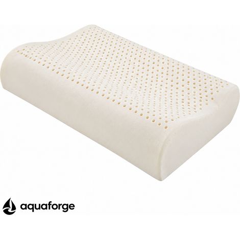 Almofada Cervical Ergonómica Látex Respirável Capa Removível 30 x 50 cm (1/5)