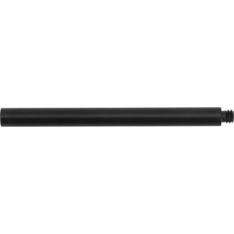 Support de lampe pour réservoir d'essence en alliage d'aluminium, filetage 1/4", tige extensible plate, adaptateur pour lampe de camping et d'extérieur, noir et argent. (1/5)