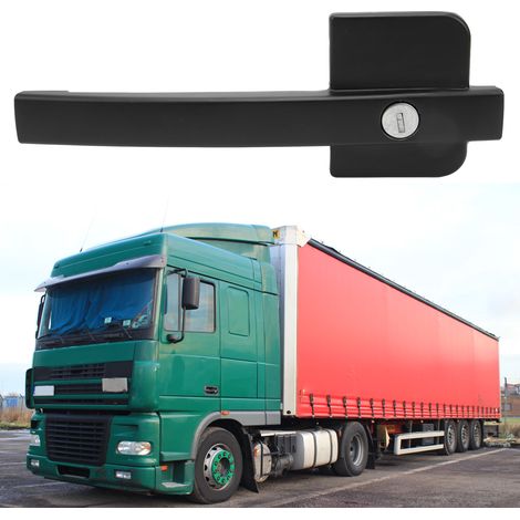 Türgriff außen mit Schlüssel, links oder rechts, zu verkaufen. Original-Teilenummer: 1305481 L 1305482 R. Passend für DAF XF105 (2005–2013), linke Seite. (1/5)