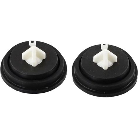 Sollbry 2er-Pack Ventilmembran-Unterlegscheiben, Membranen für Schwimmerventile, einfache Reparatur von Toilettenspülungen, Schwimmerventile, hochwertiges Gummimaterial (2 Stück) (1/5)