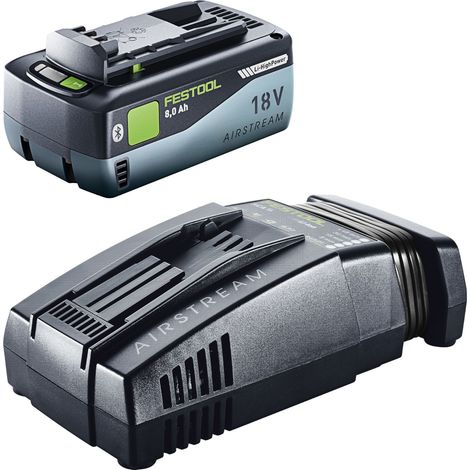 Festool 18V 1x8,0/SCA16 Energie Set 1x Akku 18 V 8,0 Ah ( 577323 ) + Ladegerät ( 576953 )