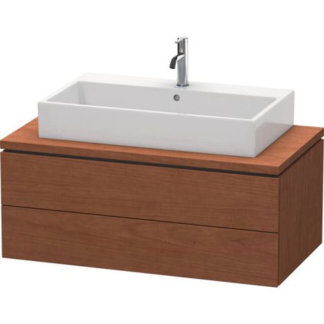 DU WTU für Konsole L-Cube 400x1020x547mm 2 Schubkästen, Amerik. Nussbaum (1/5)