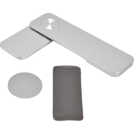 Support magnétique pour smartphone en aluminium, support pliable pour ordinateur portable et téléphone, station de travail pour bureau à domicile (1/5)