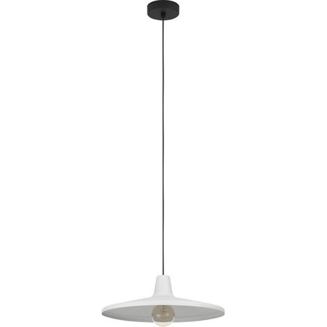Eglo Pendelleuchte Miniere grau Ø 42 cm E27 Deckenlampen & Kronleuchter