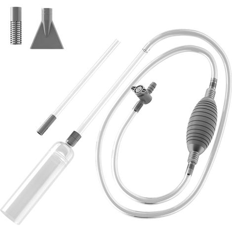Sobule à remous Siphon de 118 Pouces Vide Spa Manuel avec Aspiration, Filtre et buse supplémentaire, Outil de Retrait des débris faciles pour Le Bain Boue Sable Spa (1/5)