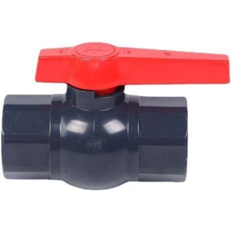 32-mm-PVC-Kugelhahn mit Klebeverbindung, Kugelhahn für Schwimmbecken (1/5)