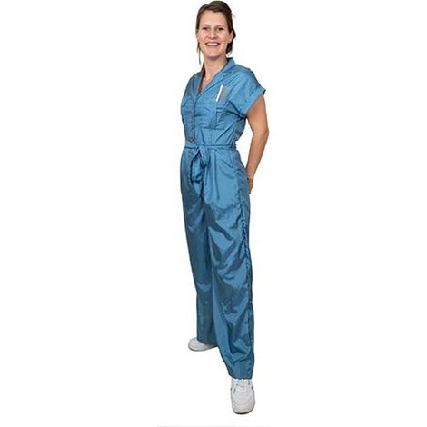 Favona blau Overall für Friseur SIZE M