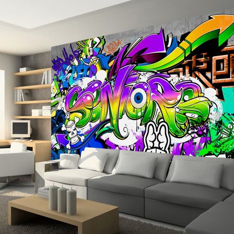 Papier Peint "Words of City" 210 x 300 cm (1/2)