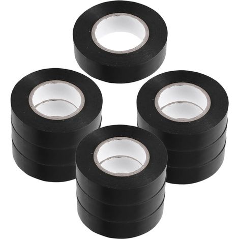 10 rouleaux de ruban isolant industriel, câblage en PVC haute (1/5)