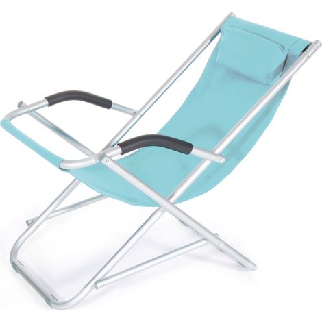 SDRAIO PIEGHEVOLE cm. 90x60x73 h col. Celeste