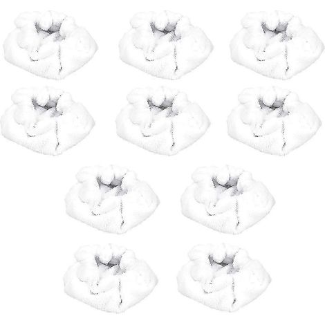 Lot de 10 lingettes microfibres AURA pour nettoyeur vapeur Dupray (1/5)
