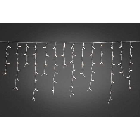 [NEUWERTIG] B-Ware Konstsmide Led Lichterketten System Eisregen 24 V Lichtervorhang Warm Weiß