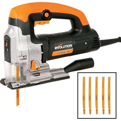 Evolution RAGE7-S Multi-Purpose Jigsaw 710W 240V