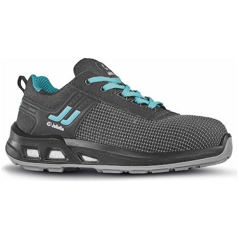 Jallatte – Chaussures de sécurité basses S3 noires 42 – Embout aluminium PREM-Alu – Semelle antidérapante SRC – Tige hydrofuge