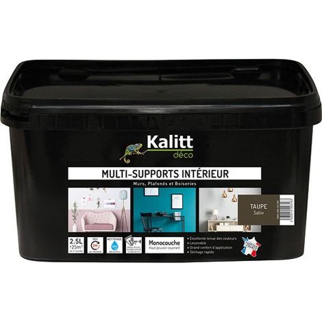 Kalitt Multi-Unterstützungen Satin Taupe 2,5 l - Kalitt Deco