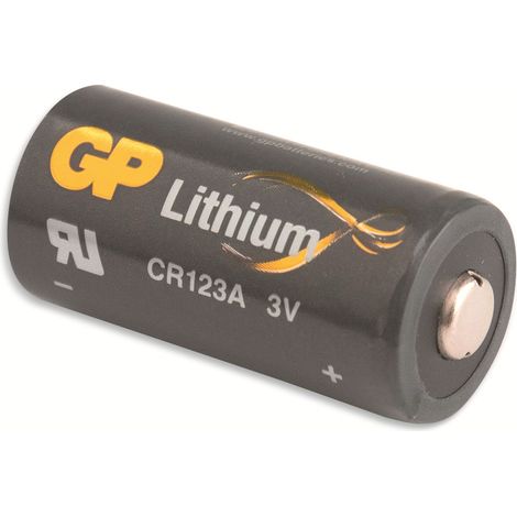 GP GPCR123AECO043C1 Fotobatterie CR123A Lithium 1400 mAh 3 V 1 St. (1/5)