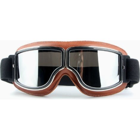 Motorradbrille, kratzfeste Brille, Fahrradbrille, Retro-Motocross-Helmbrille für Herren (1/5)