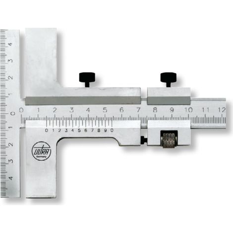 Anreißmessschieber Spezialstahl gehärtet mit skalierter Anreißschiene 160 mm Messbereich 300 mm