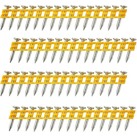 Dewalt – Boîte de 1005 pointes béton 2.6x35mm – Zinguées pour cloueur – Pour béton armé – DCN8901035