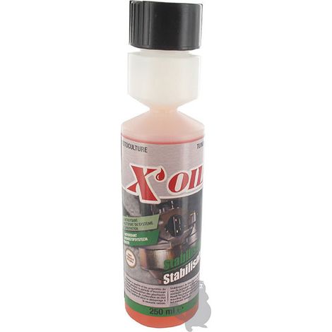 Kraftstoffstabilisator X'oil 250ml. Stabilisiert die Qualität und die Eigenschaften des Kraftstoffs während der Lagerung