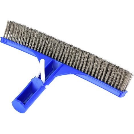Wall-mounted pool brush with steel wire, for pool equipment (1/5)