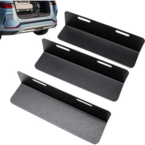 Séparateur de coffre de voiture - Séparateur de coffre en métal - Système de confinement antidérapant pour SUV, équipement de sport, sacs de courses (1/5)
