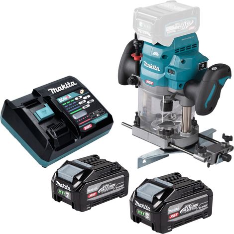 Makita RP 001 GZ Fresadora sin cable 40 V máx. 12 mm Sin escobillas Solo - sin batería, sin cargador (1/5)