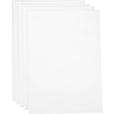 feuilles lubrifiantes pour destructeur de documents, huile pour destructeur de documents, huile lubrifiante pour papier-21.5X15.2X0.1CM-White