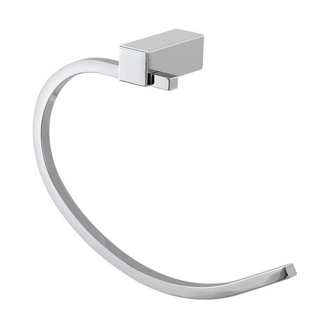 Porta salviette da parete in acciaio cromato antiruggine Linea Unica Feridras