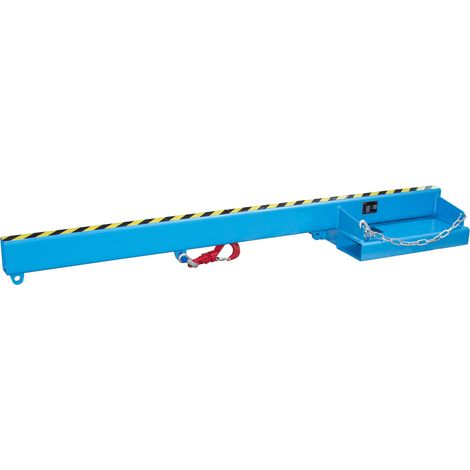 Bauer Lastarm LA 2400-5,0, lackiert, Lichtblau