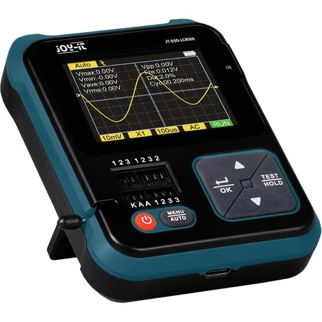 Oscilloscope JOY-IT, JT-DSO-LCR500, 500 kHz, 3 en 1 (1/5)
