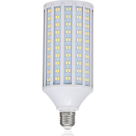 Ampoules LED E40 50 W, lumière LED blanc chaud 3000 K, 5000 lm, AC 85-265 V, équivalent à une ampoule halogène de 400 W. (1/5)