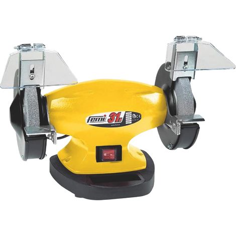 Femi SMERIGLIATRICE DA BANCO ''BG 31N'' 330 W con 2 mole ø 150 mm