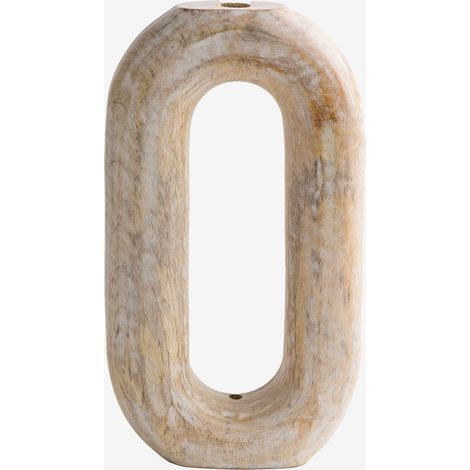 Vaso in legno di mango del Kerala SKLUM            