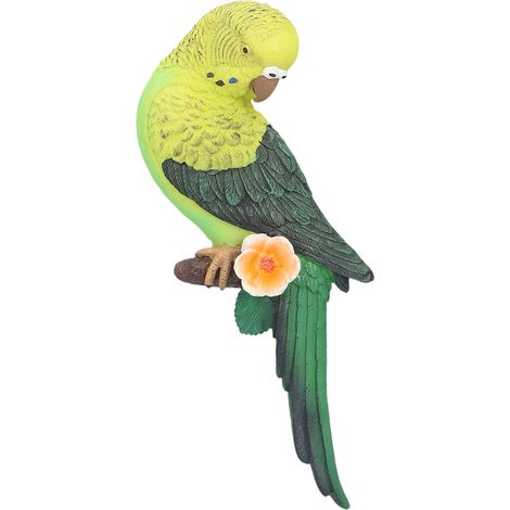 Künstlicher Vogel, umweltfreundlich, hochwertige Verarbeitung, fein geschnitzt, aus Kunstharz, Vogelsimulator (1/5)