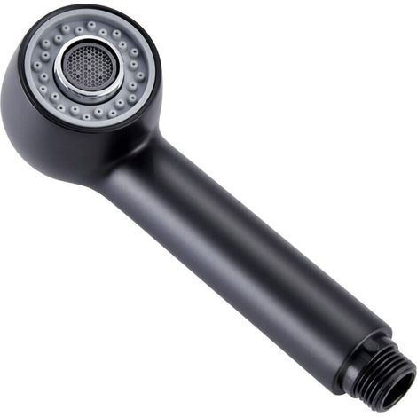Douchette Robinet Noir Rétractable Mitigeur Evier Cuisine 2 Jets Douchette Remplacement pour Robinet de Cuisine ou lavabo (1/5)