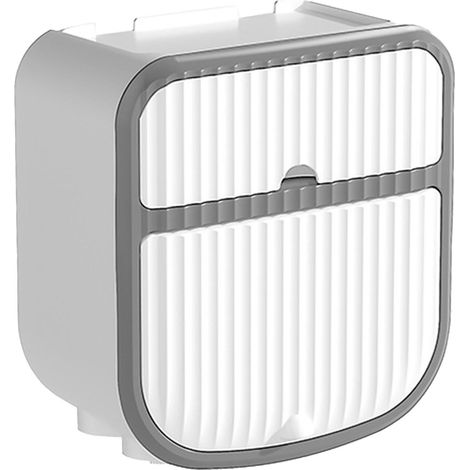 Porte-papier toilette mural, distributeur de papier essuie-tout, distributeur de mouchoirs en papier pour la maison, blanc (1/5)