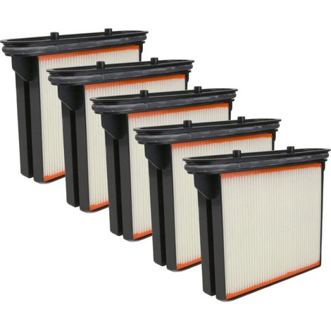 5x Trade-Shop Polyester-Faltenfilter Filter-Kartusche für Starmix iPulse L-1635 Top / Basic, ISP M-1635 SAFE / SAFE PLUS, ISP ISC 1425 1435 1635 1625 (1/3)